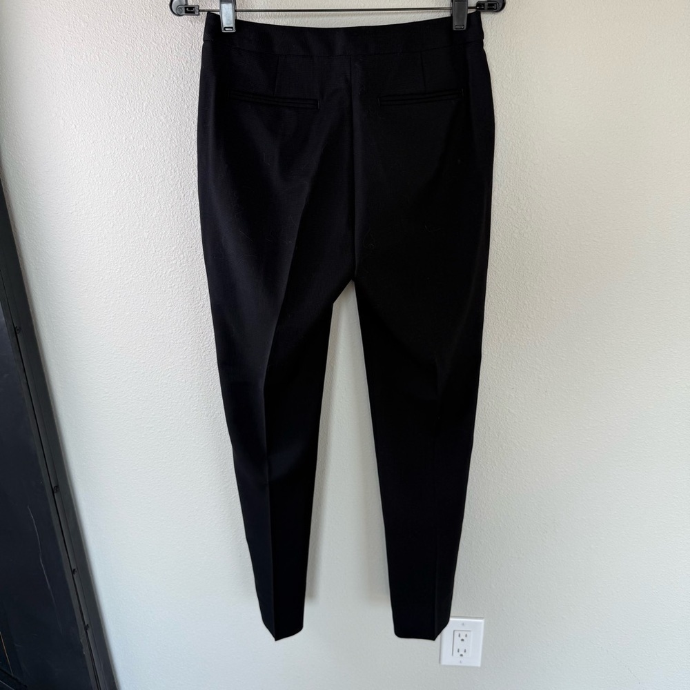REISS Huxley Trouser Pants Black Slim-Leg Business Casual Women’s Size 4 - Picture 9 of 13